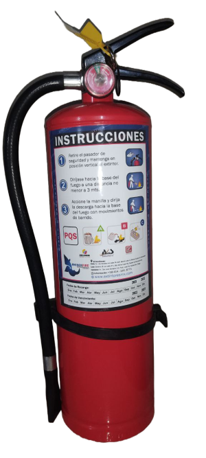 EXTINTOR PQS ABC RNX 10 LBS