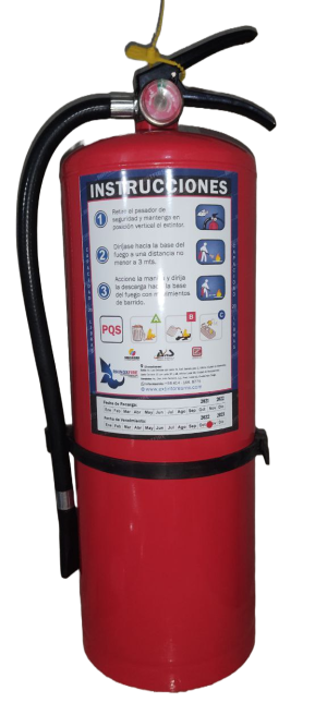 EXTINTOR PQS ABC RNX 20 LBS