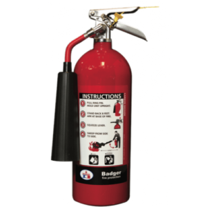 EXTINTOR CO2 BADGER 5 LBS (ALUMINIO)
