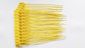 PRECINTOS PLASTICOS AMARILLOS 100 unid